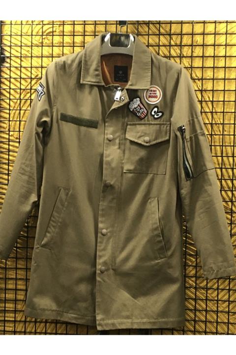 OPENJNS Erkek Haki Openstore Trençkot