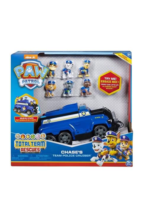 Spinmaster 6052956 Paw Patrol Kurtarma Timi, Chase'in Polis Aracı