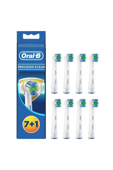 OralB Diş Fırçası Yedek Başlığı Precision Clean Anti Bakteriyel  8 adet