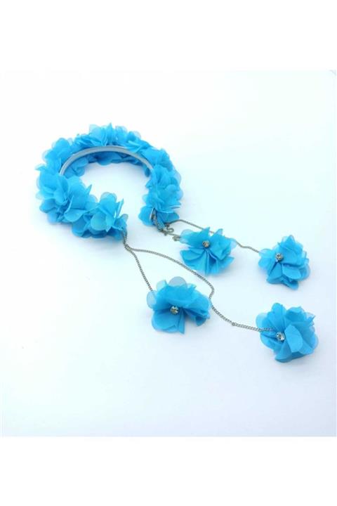 Little Baby Mavi Sarkan Küpeli Lohusa Tacı