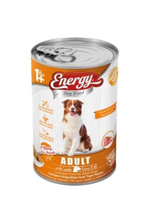 Energy Kuzu Etli Yetişkin Köpek Maması-400 Gram-12 Konserve