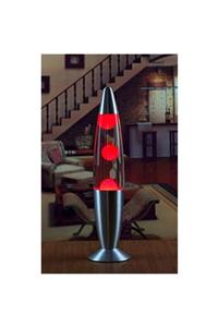 özöytasarım Büyük Boy Lav Lambası Lava Lamp Konsept 41 Cm Kırmızı