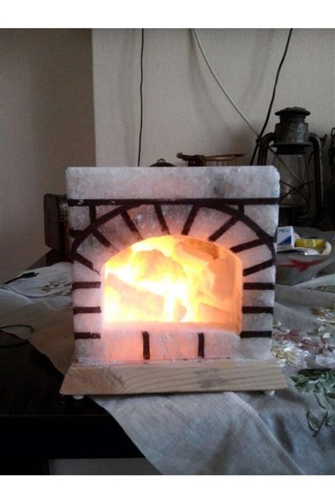 tuzdiyarim Şömine Tuz Lambası