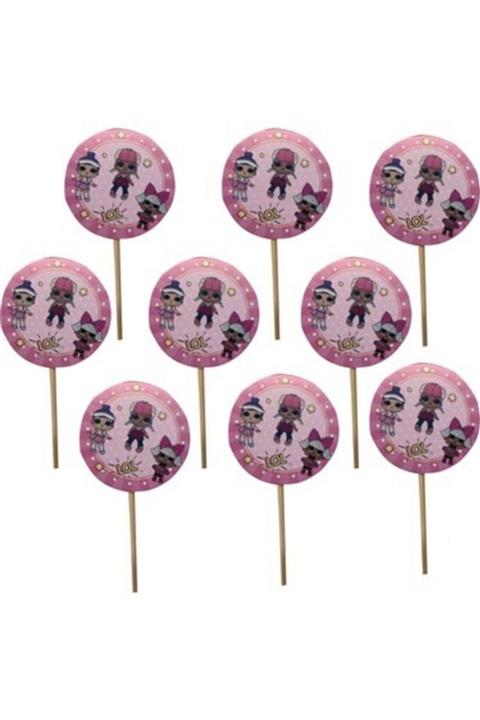 Almi Süslemeleri Lol Bebek Temalı 20'li Kürdan