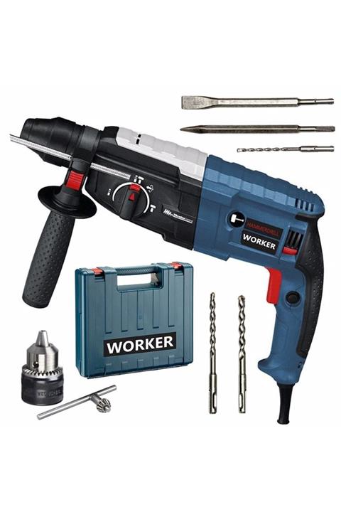 WORKER Gri-3000 Watt Kırıcı Delici Hilti 5.0 Joul Darbeli Matkap