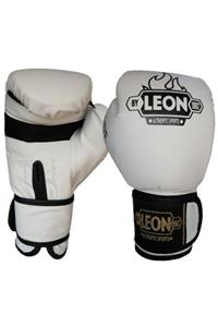 By Leon 1982 Blade Training Boks, Kick Boks Ve Muay Thai Beyaz Eldiven