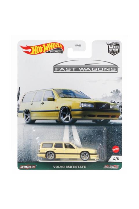 HOT WHEELS Hotwheels Premium - Fast Vagon - Volvo 850 Estate