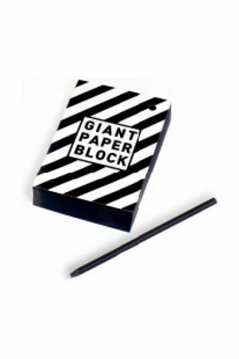 DEFFTER Giand Paper Block Black Not Kağıdı/