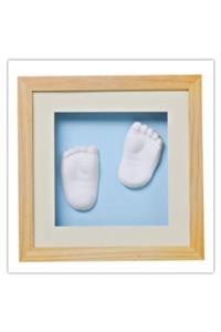 Baby Memory Prints Prints El Ve Ayak İzi 3d Çerçeve Naturel