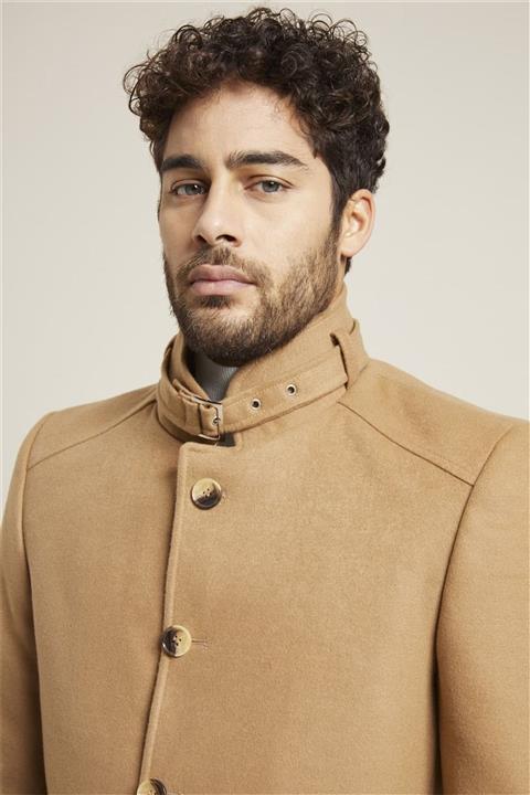 Efor Plt 069 Camel Klasik Palto