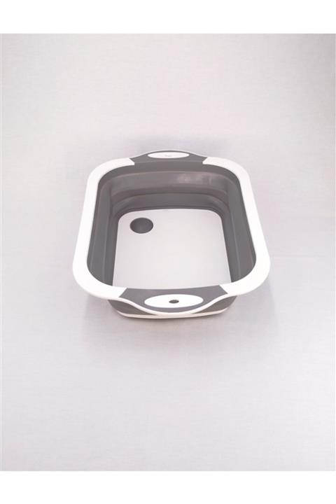 Modauyum Çok Amaçlı Katlanabilir Sele Doğrama Tahtası Taşıma Sepeti