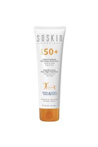 SOSKIN Smooth Cream Very High Protection Spf 50+ Güneş Koruyucu Nemlendirici Etkili Krem 125 Ml