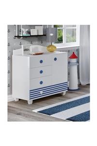 Baby Darling Aqua Marine Şifonyer %100 Mdf