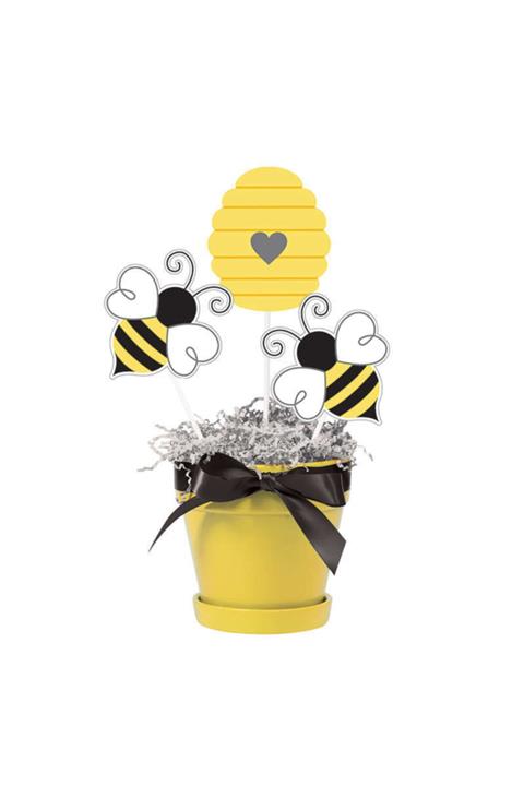 Parti Dünyası Bal Arısı Masa Orta Süsü Çubukları 3 Adet