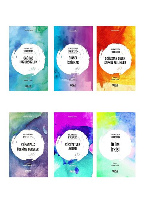 Gece Kitaplığı Sigmund Freud Psikoloji Seti (6 Kitap)