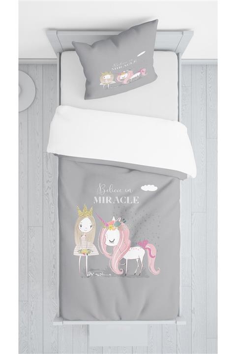 milroma Unicor Ve Kız Kadife Dekoratif Örtü 137