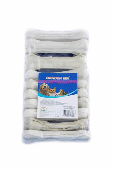 Petgarden Sütlü Deri Kemik 16 Cm 90-100 Gr 10 Adet 8697421498657