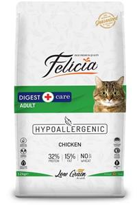 Felicia Türkay Petshop Tavuklu Yetişkin Kedi Maması 1 Kg Şeffaf Paket