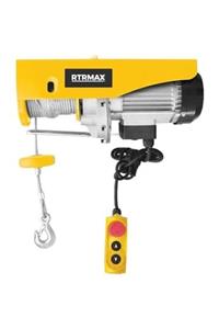 Rtrmax Rtm480 Elektrikli Vinç 1300w Bakır Sargı 20m 800kg Sarı