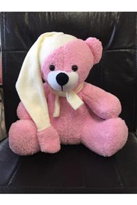 AZİZ OYUNCAK Pembe Peluş Yumoş Ayıcık 35 cm