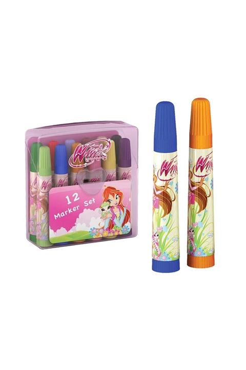 winx Wınx Keçeli Boya Kalem (12 Renk) 65308 /