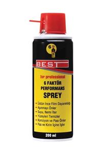 Best 6 Faktör Performans Spray 200ml 36 Adet