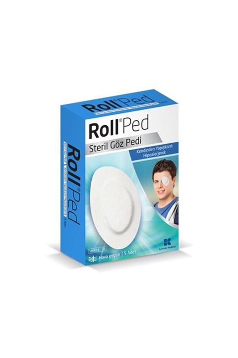Roll Ped Steril Göz Pedi Kendinden Yapışkanlı Hipoalerjenik Ped