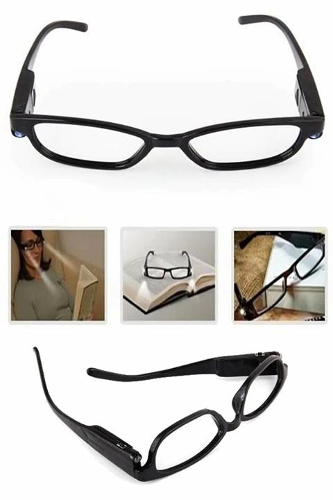 Mobee Camsız Led Işıklı Kitap Okuma  Gözlüğü