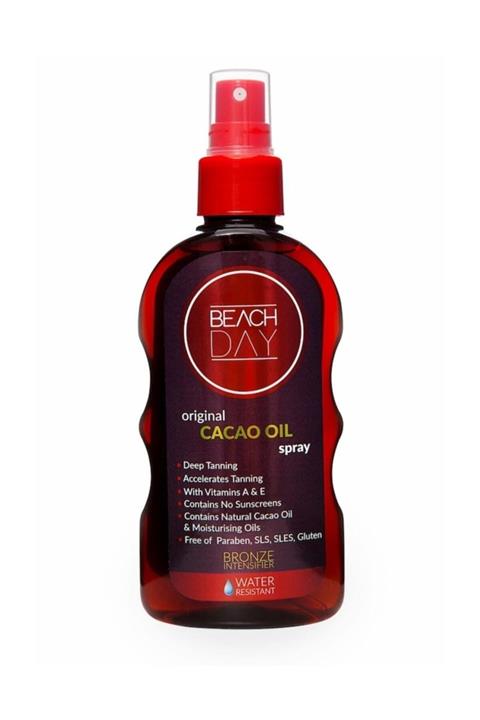 BEACH DAY Bronzlaştırıcı Kakao Özlü Güneş Yağı Sprey 150 Ml.