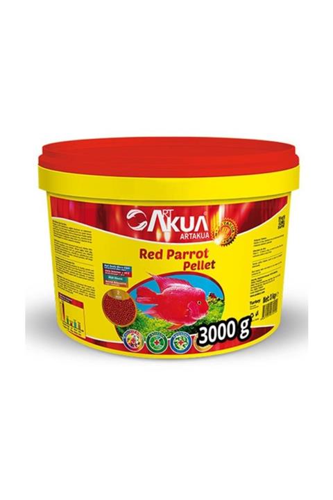 Artakua Red Parrot Granulat 3000 gr