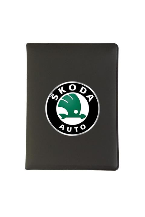 Apex Skoda Logolu Ruhsat Kabı Uv Baskı