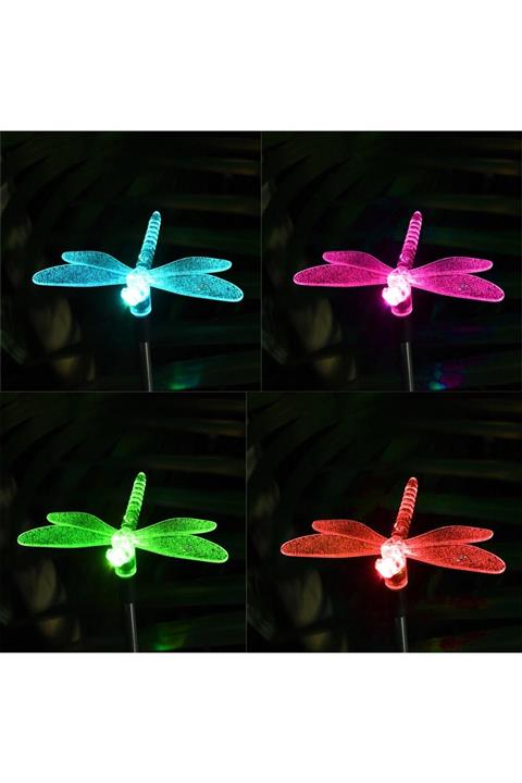 Modacımgür Solar Yusufçuk Güneş Enerjili Bahçe Lambası Rgb 2 Li Set