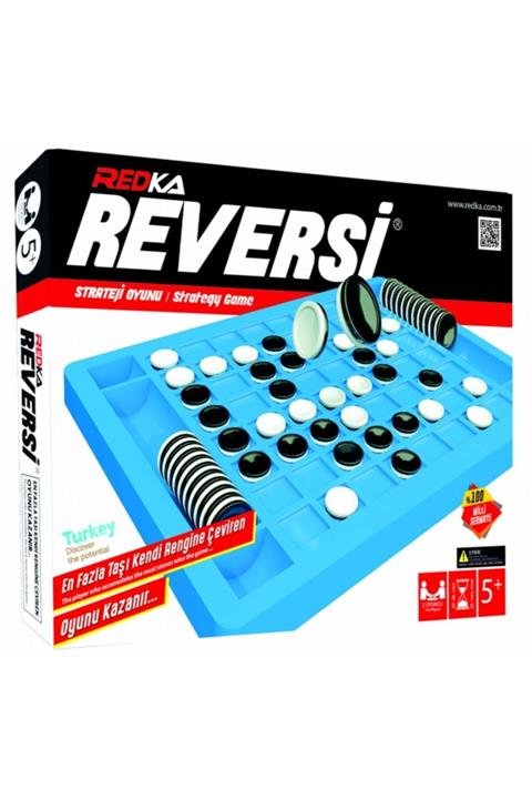 Redka Akıl Oyunları Redka Plastik Reversi Akıl Oyunu Akıl Zeka Strateji, Plan Kurma