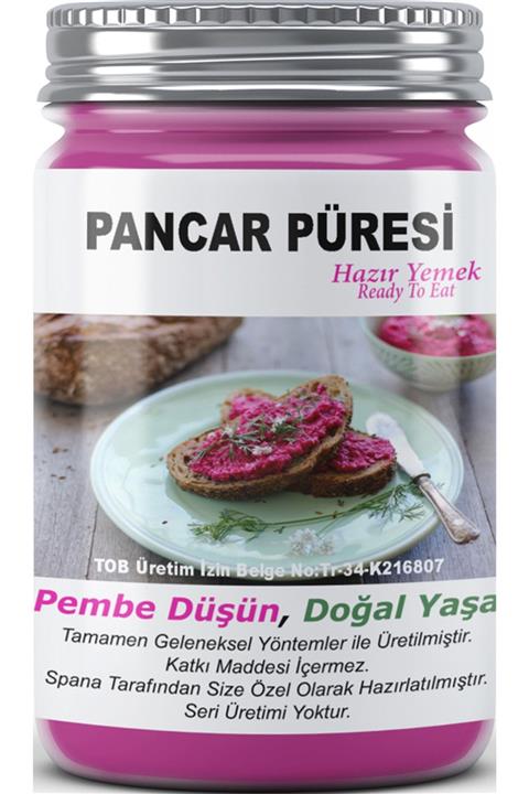 SPANA Pancar Püresi Ev Yapımı Katkısız 330gr