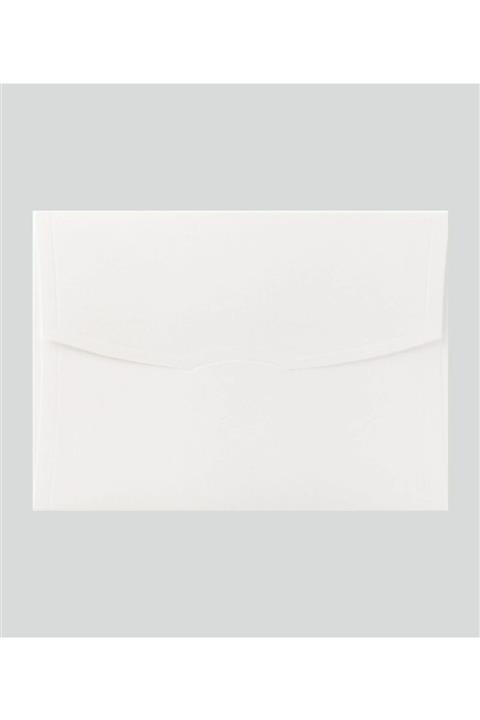 Yener Beyaz Papatya 180gr Davetiye Zarfı 50 Adetlik Paketler 130x180