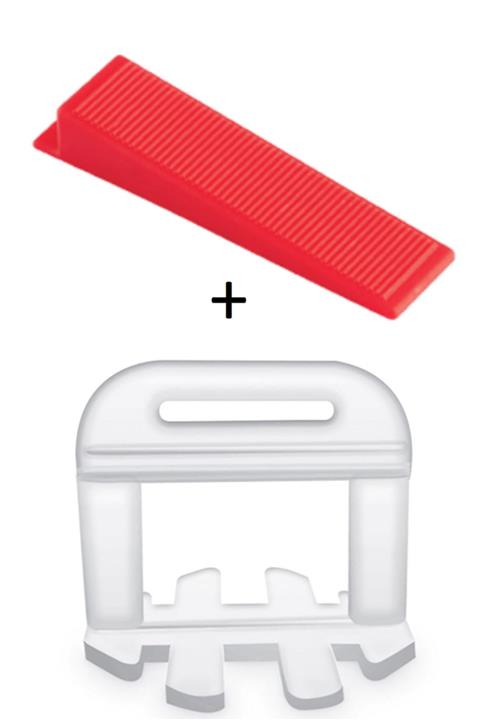 Orbofix 3 Mm Seviye Derz Artısı 100 Adet Sabitleme Takozu 100 Adet