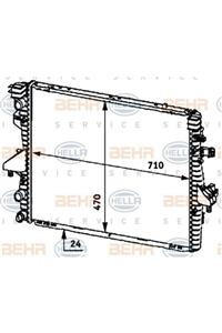 BEHR Radyatör Multıvan V-transporter T5-1.9 Tdi-2.0 (ac+klimasız+mek+