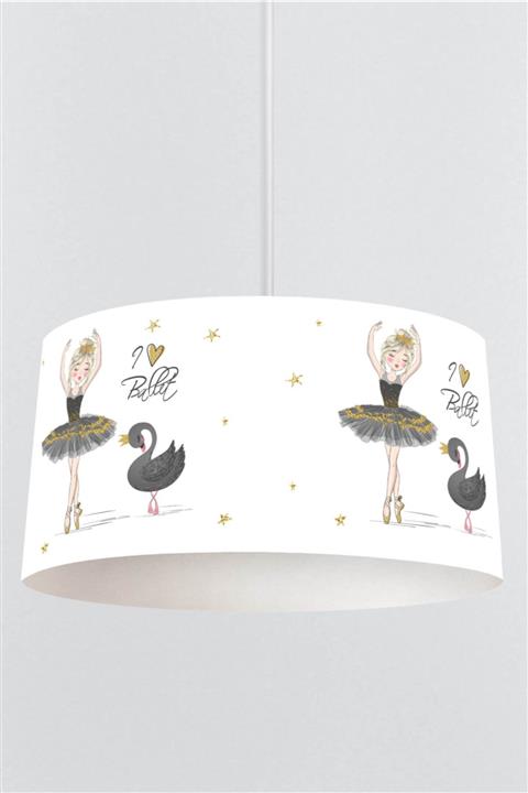 Rivaİstanbul Balerin Ve Kuğu Çocuk Sarkıt Avize