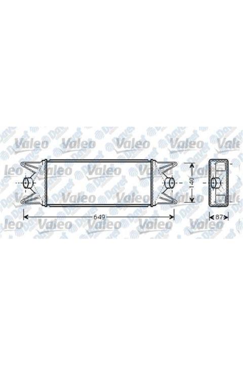 VALEO Turbo Radyatoru Intercooler Iveco Daıly Iıı-ıv-v Al-pl-brz 475x187x64