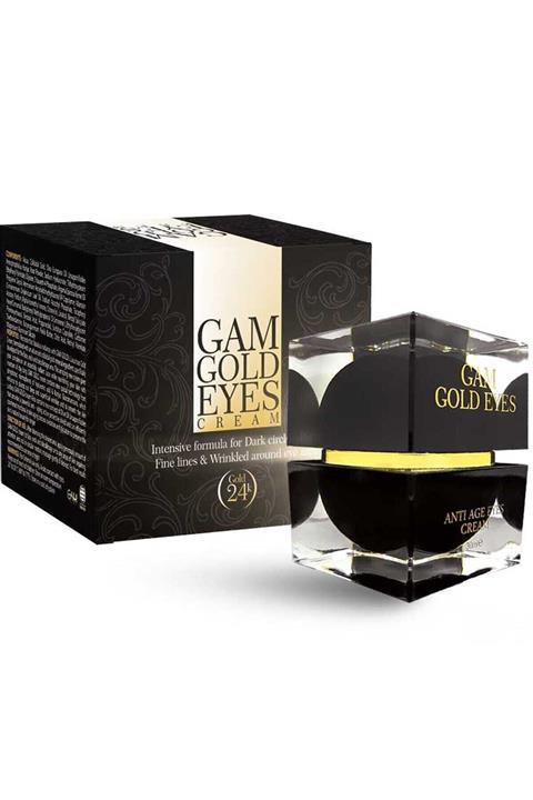 GAM Gold Eyes 24k Altın Içerikli Yaşlanma Karşıtı Göz Çevresi Kremi 30 Ml-e,a,c Vitaminleri Içerir