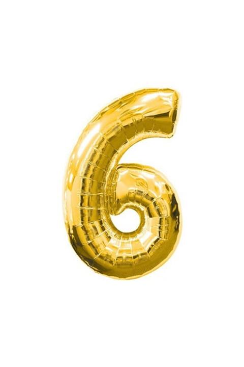 grabo Kikajoy 6 Rakam Gümüş Folyo Balon 102 Cm