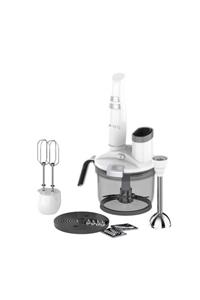 King Hilde Komple Blender Set Beyaz-kkb976