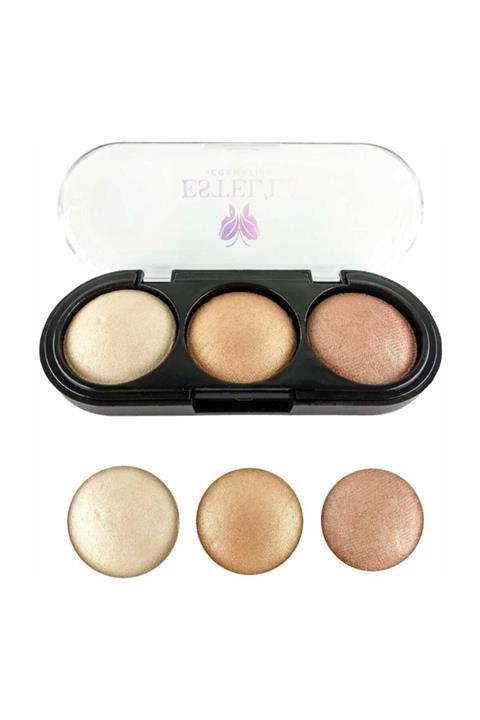 Tikatti 3'lü Aydınlatıcı - Highlighter No : 1