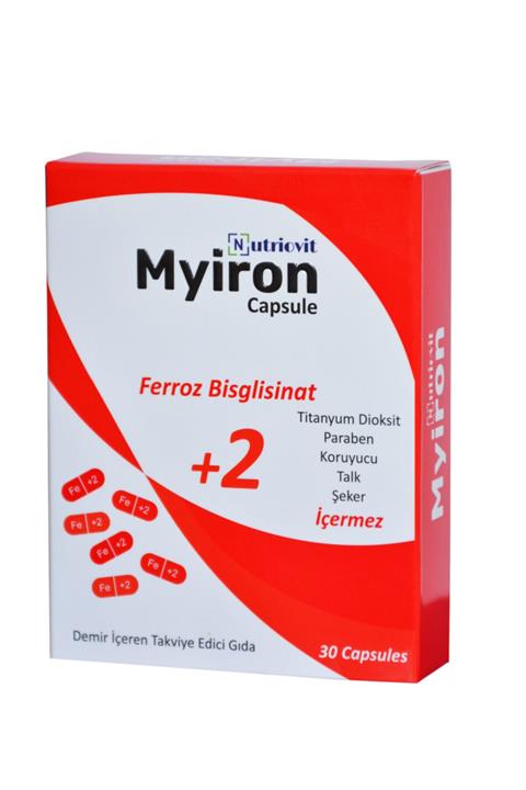 Nutriovit Myiron Demir Kapsülü