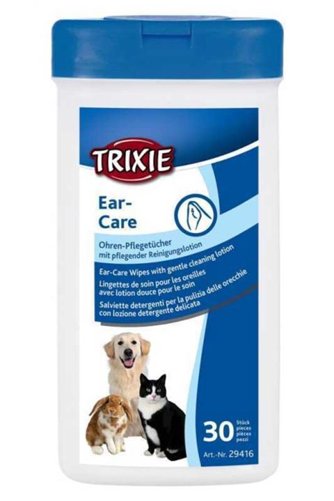 UCDKSHOP Trixie Islak Kulak Temizleme Mendili, 30 Adet