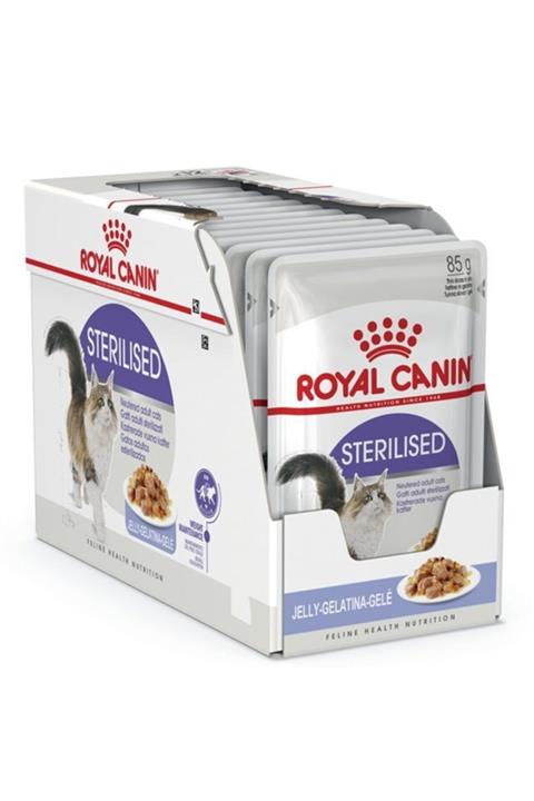 Royal Canin Sterilised Jöleli Yaş Kedi Maması 85 gr X 6 Adet