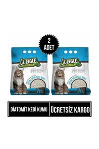 Jungle Diatomit Kedi Kumu 7 Lt Süper Emici X 2 Adet