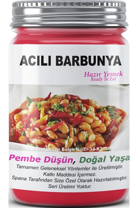 SPANA Acılı Barbunya Ev Yapımı Katkısız 330gr