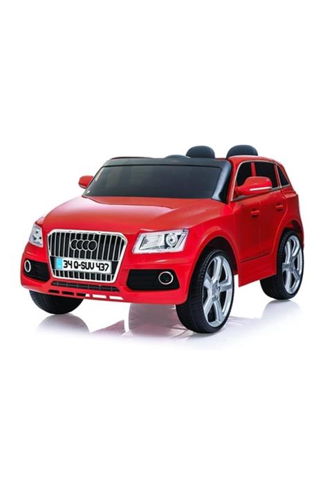 sunman oyuncak 437 Audi Q-suv 12v Kırmızı Akülü Araba