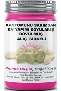 SPANA Kastomunu Sarımsak Soyulmuş Dövülmüş Alıç Sirkeli Ev Yapımı Katkısız 330gr